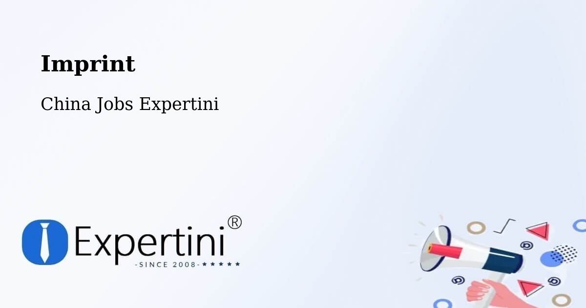Imprint – Tongzhou - China Jobs Expertini